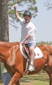 Person with a Disability riding a horse