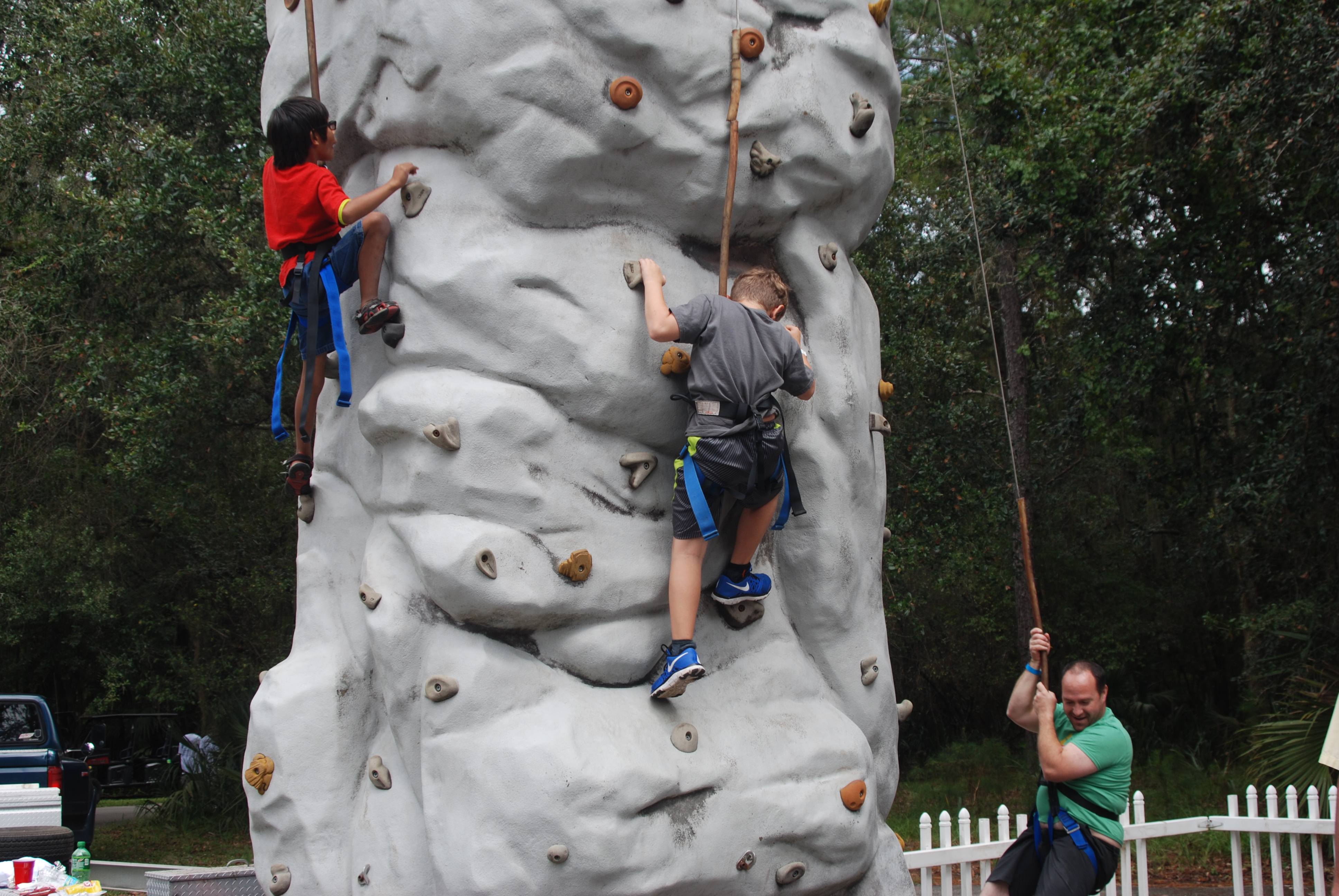 Rock Wall Climbing