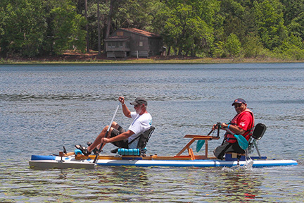 adaptive paddleboarding