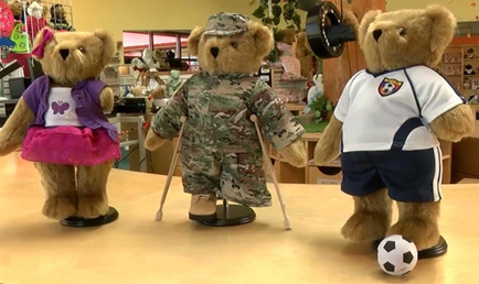 Vermont Teddy Bears with a Disability