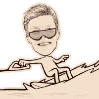 cartoon of David Jones